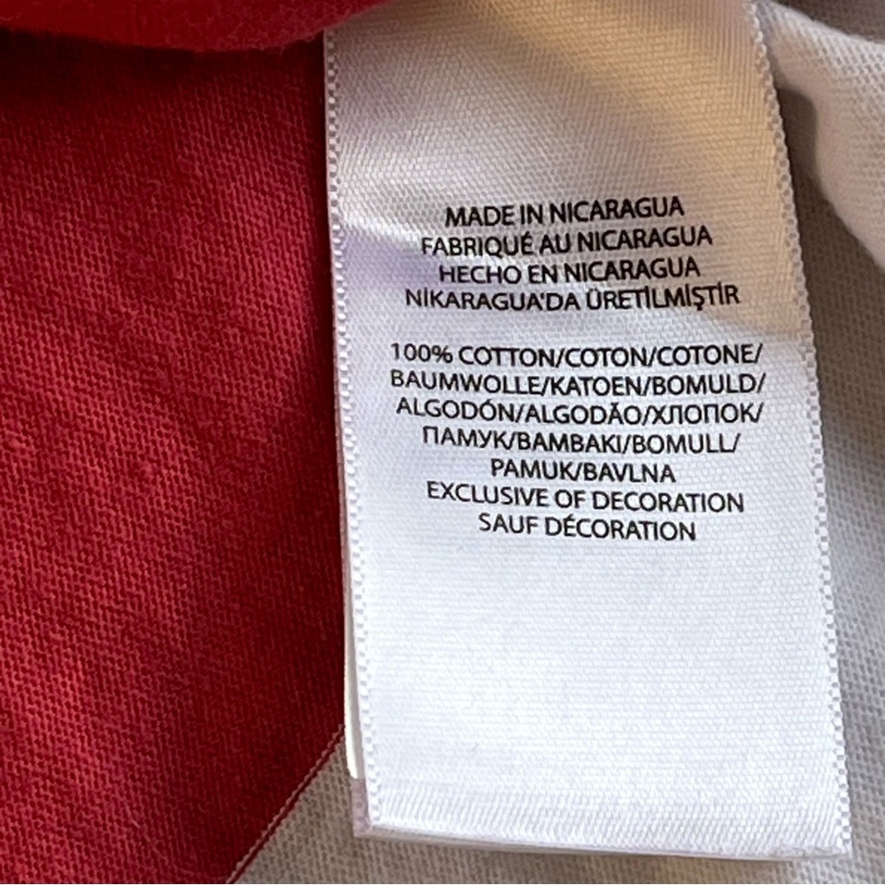 POLO RALPH LAUREN White Striped T Shirt Top Women’s Large - Picture 3 of 10